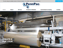 Tablet Screenshot of pennpac.com